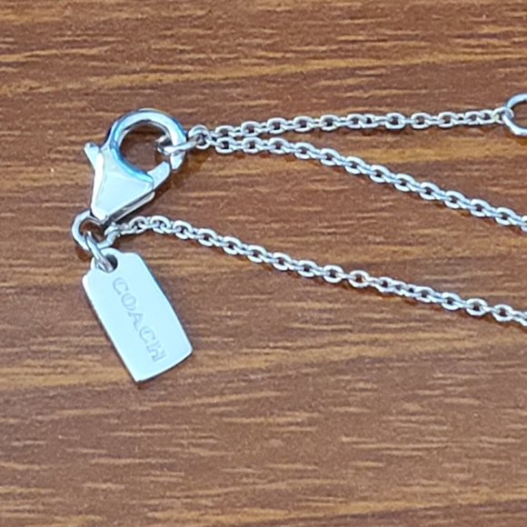 Coach Sterling Silver Necklace - Picture 5 of 9